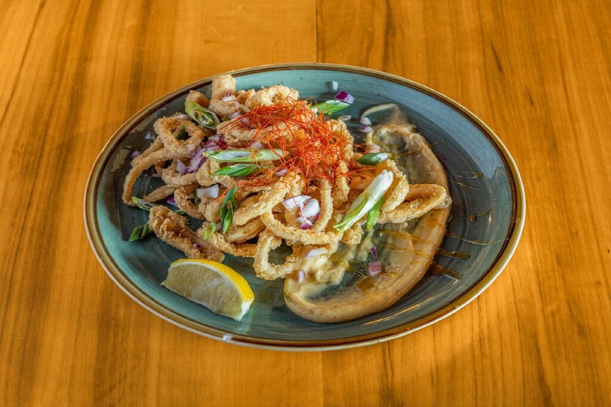 Spicy Buttermilk Fried Calamari
