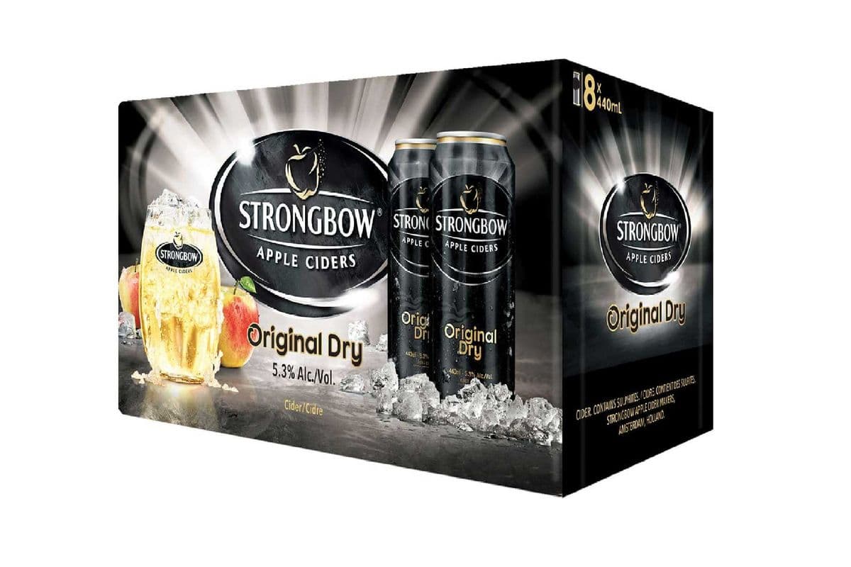 Strongbow Apple Original Dry (8 x 440 ml)