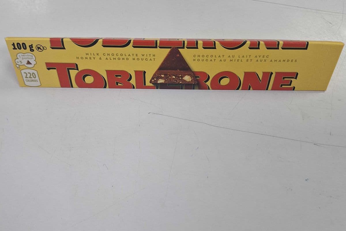 Toblerone Chocolate (100 g) - $ 4.95