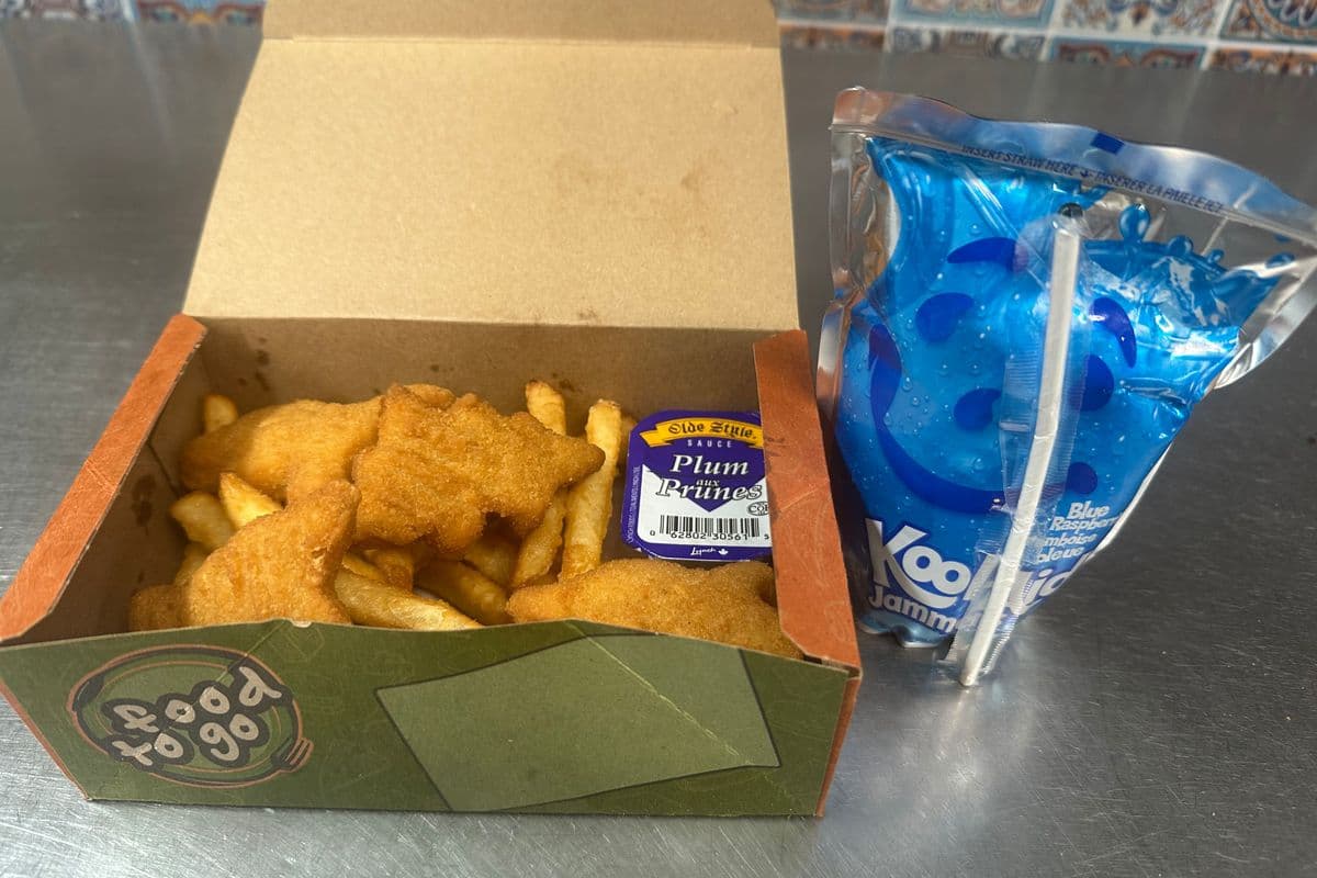 Chicken Dino's Meal