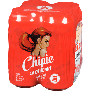 Archibald - Chipie Pale Ale Rousse (4 X 473 mL) 5%