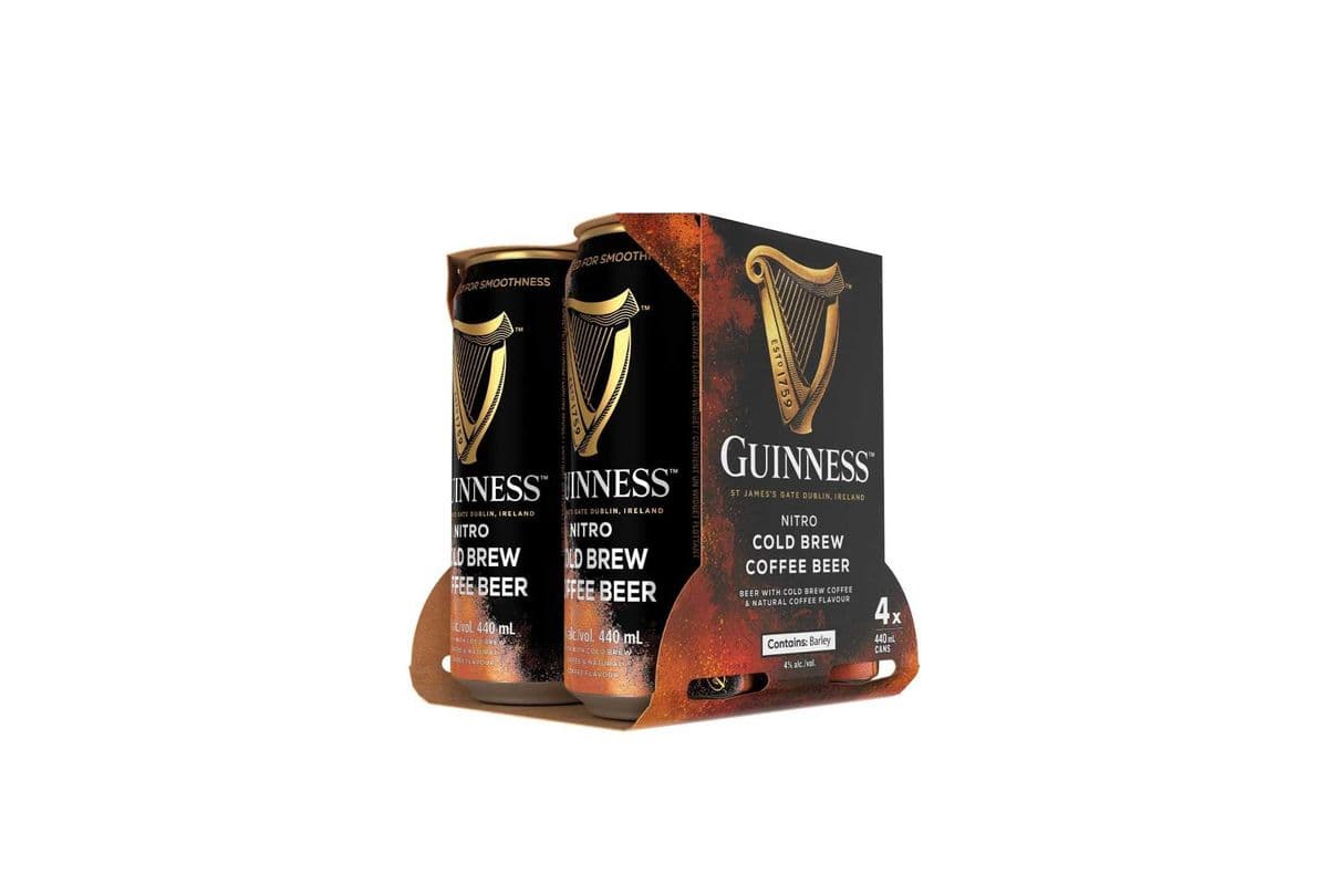 Guinness Nitro Coffee Stout (4 Cans) (4 x 440ml)