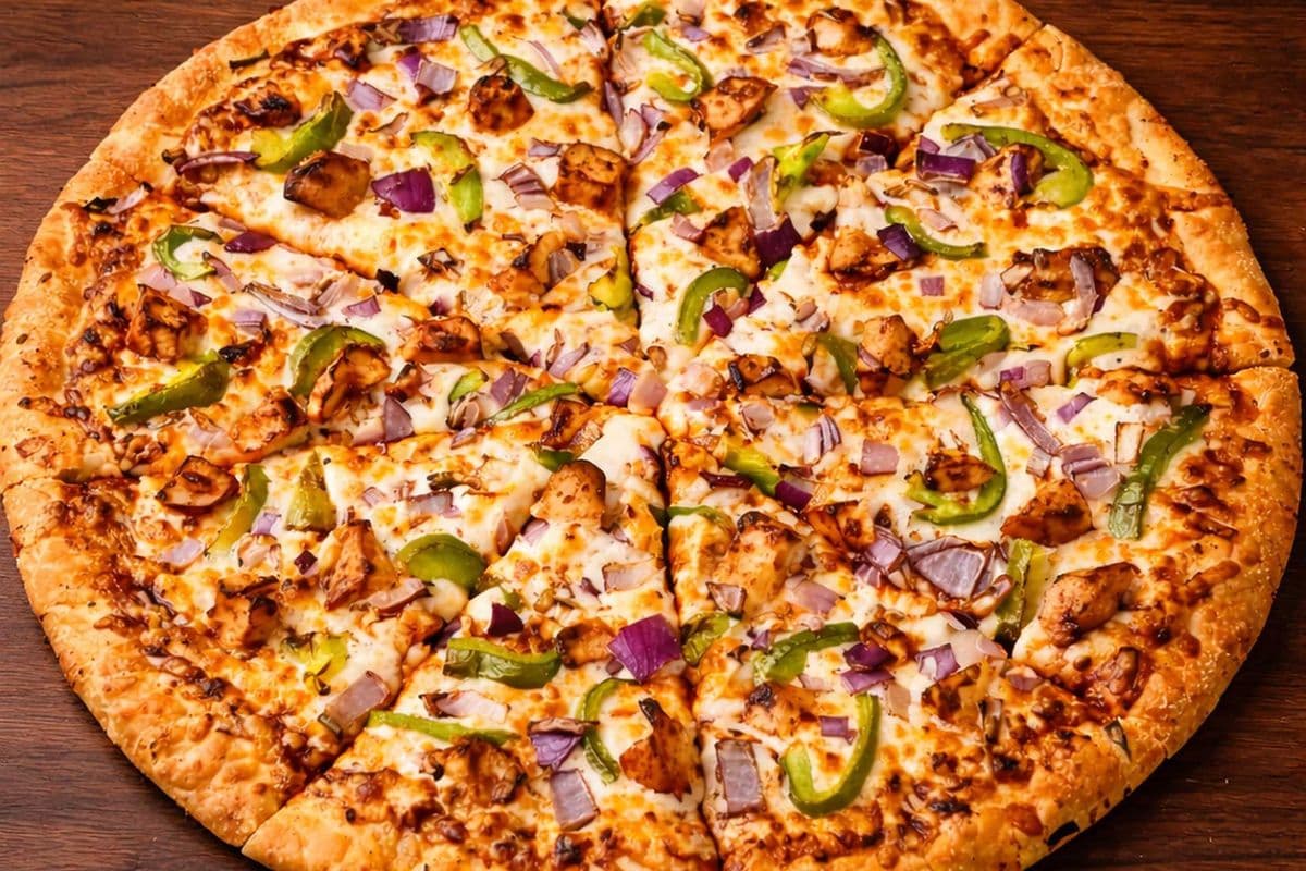 6. BBQ Chicken Pizza -12" Medium