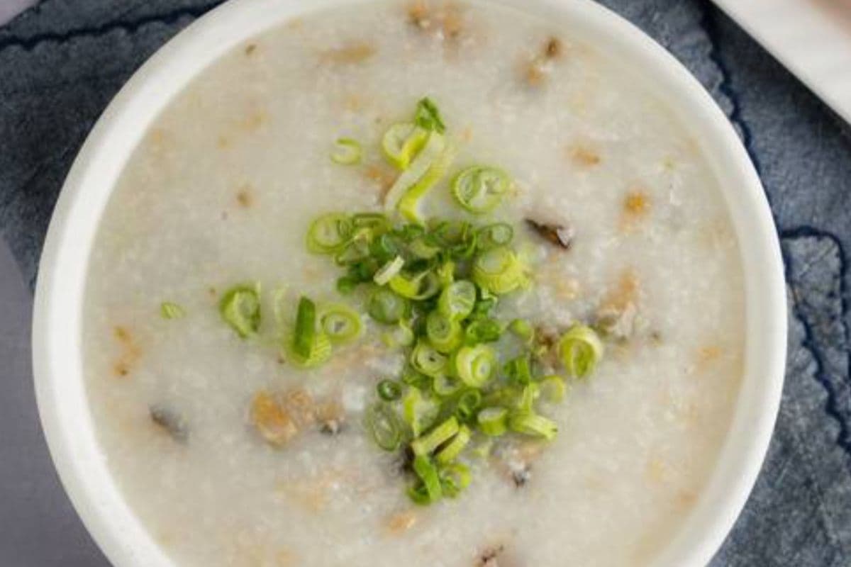 Preserved Egg and Pork Loin Congee