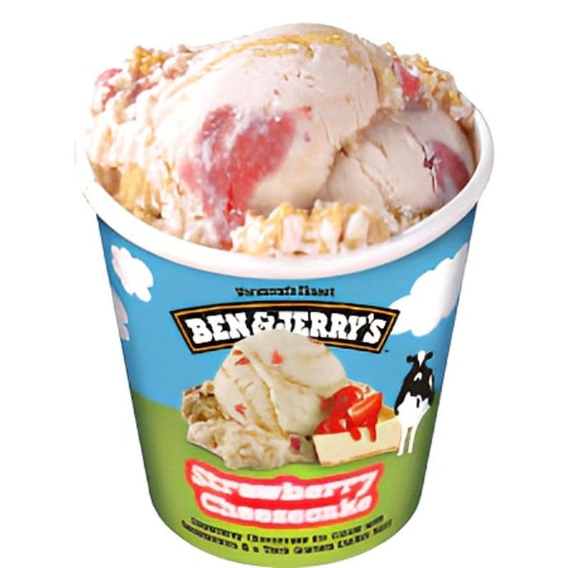 Ben & Jerry's Strawberry Cheesecake (Vegan)