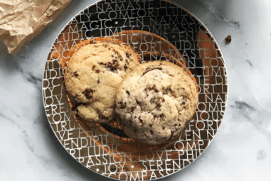Homemade Sea Salt Chocolate Chip Cookies