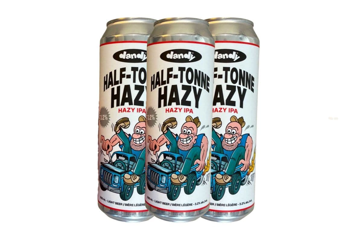 Dandy Brewing Half Tonne Hazy Hazy IPA (4 Cans) (1 x 4x568ML)