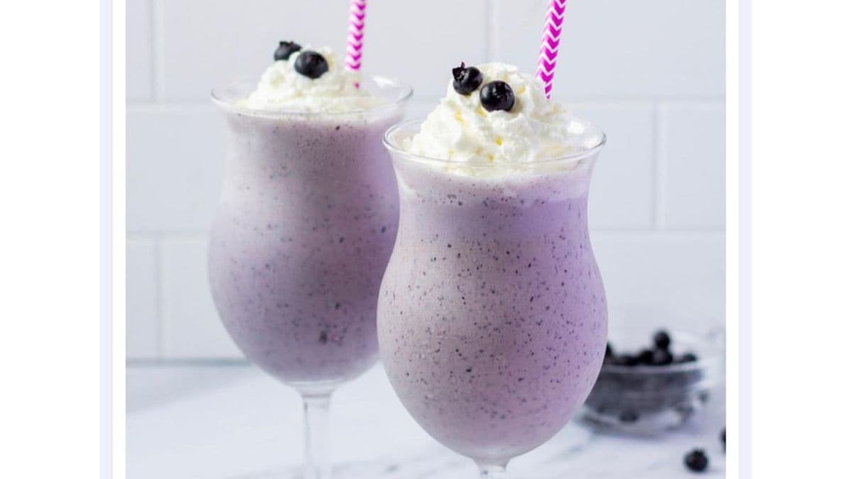 Blueberry Milkshake