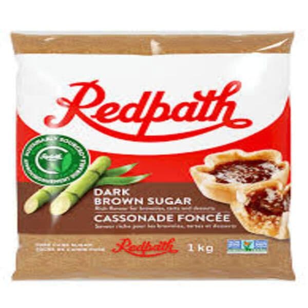 Lantic Cassonade Foncée 1kg/ Lantic Dark Brown Sugar 1kg