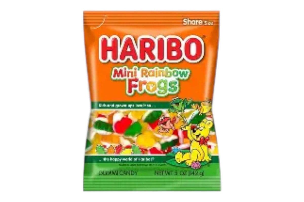 Haribo Mini Rainbow Frogs (142gm) (100 Cal)