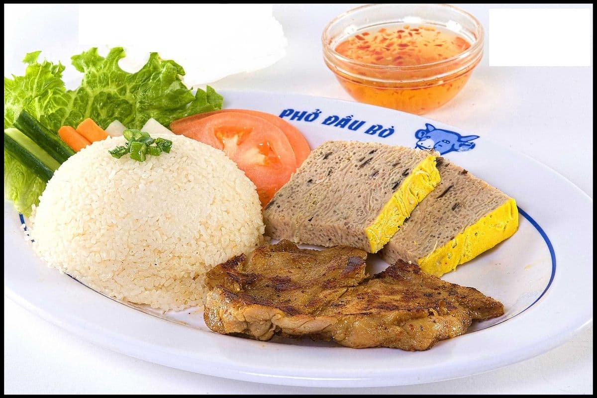 471. Grilled Chicken and Steamed Egg (Pork) on Steamed Rice