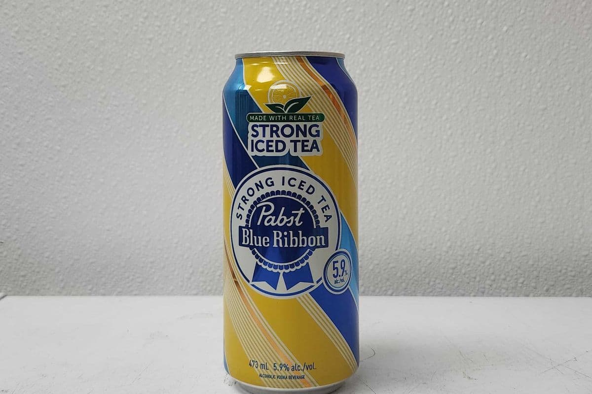 Pabst Blue Ribbon Strong Iced Tea (1 x 473 ml Tall Can)
