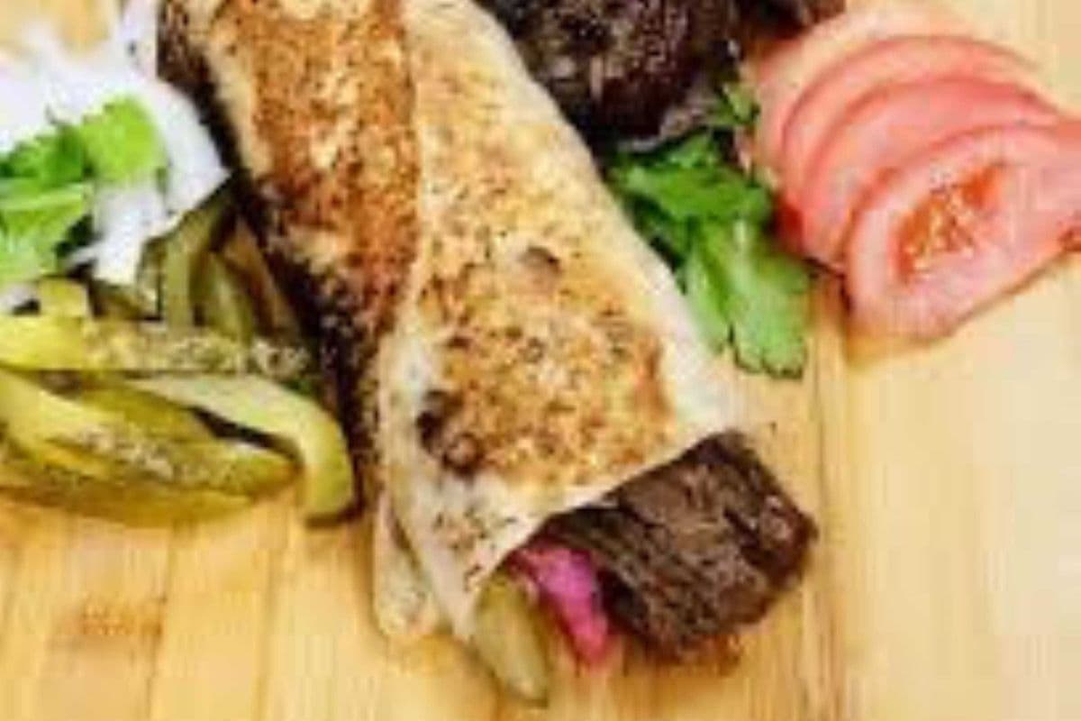 Mix Shawarma on Saj Bread (Wrap)