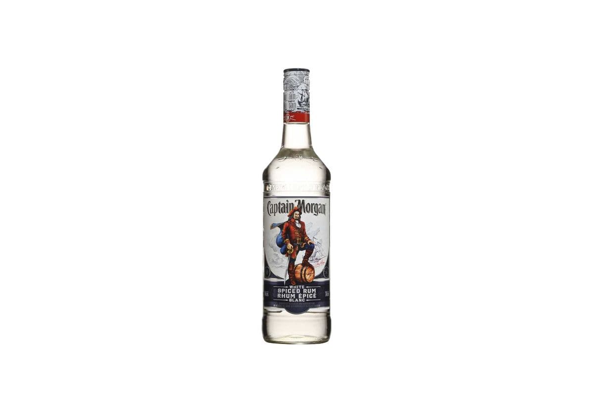 Captain Morgan White Rum (750 ml Bottle) (1 x 750ml)