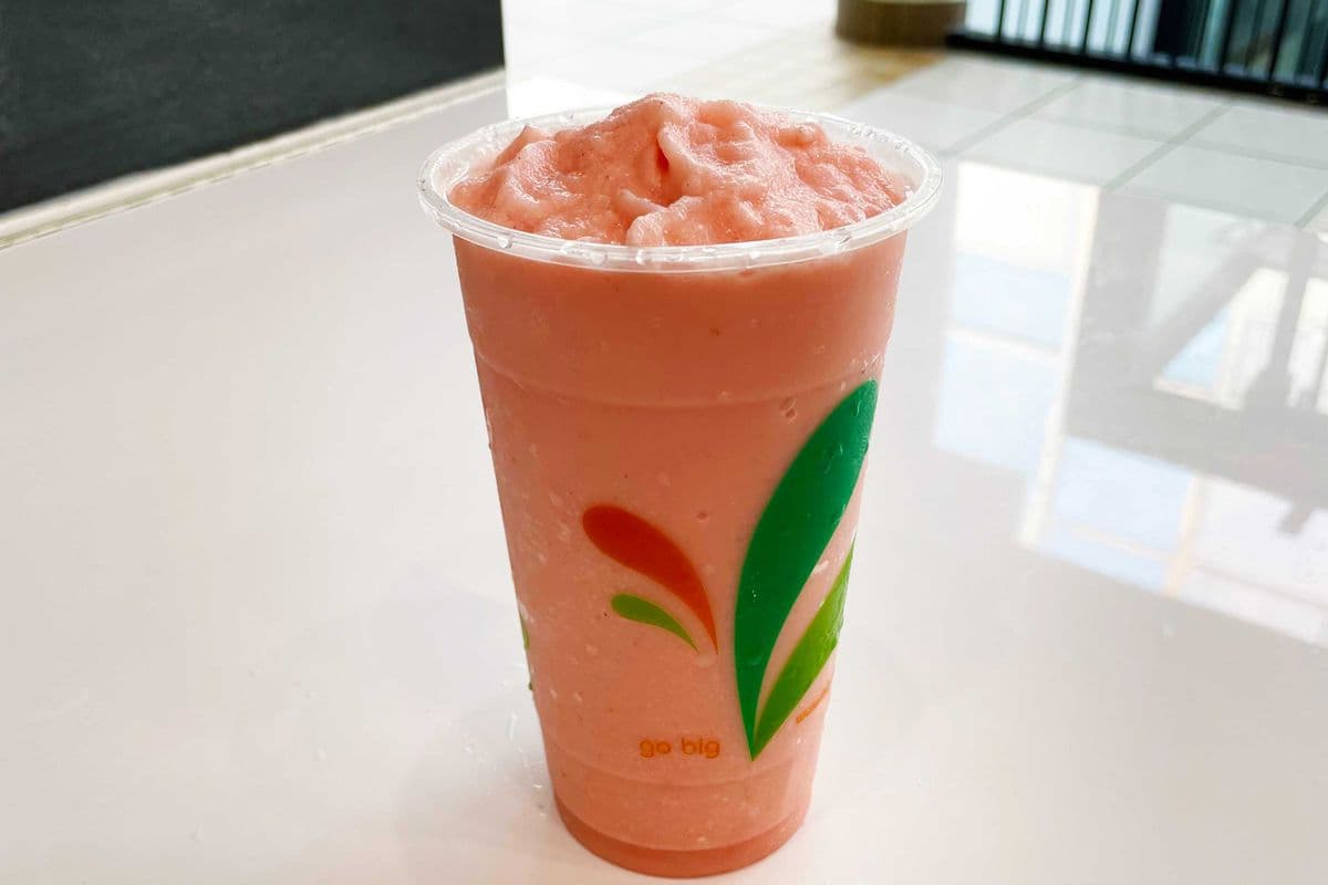 Strawberry Ice Cream Slush