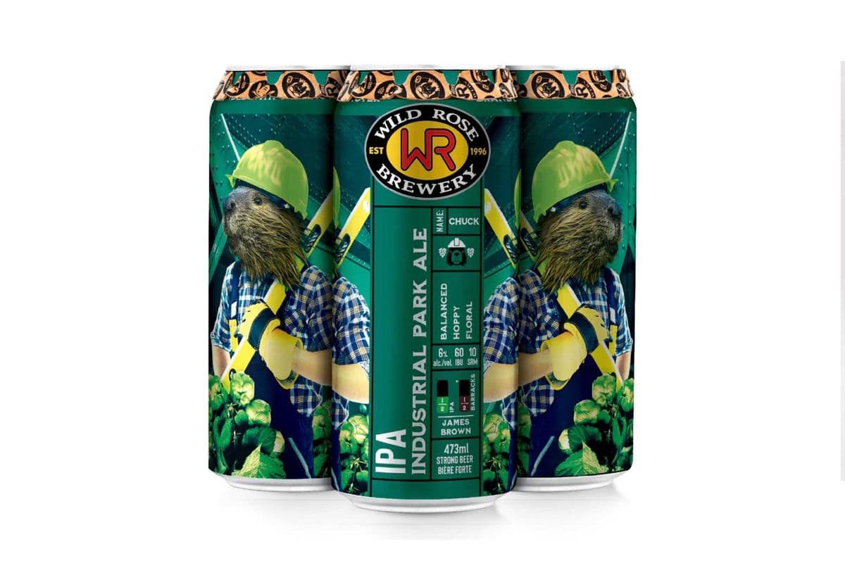 Wild Rose Industrial Park Ale IPA (4 Cans) (4 x 473ML)