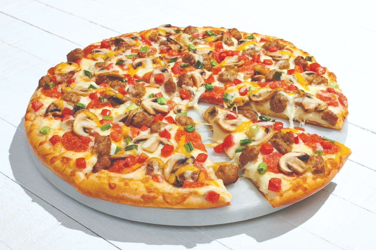 Pepperoni & Mushroom Pizza
