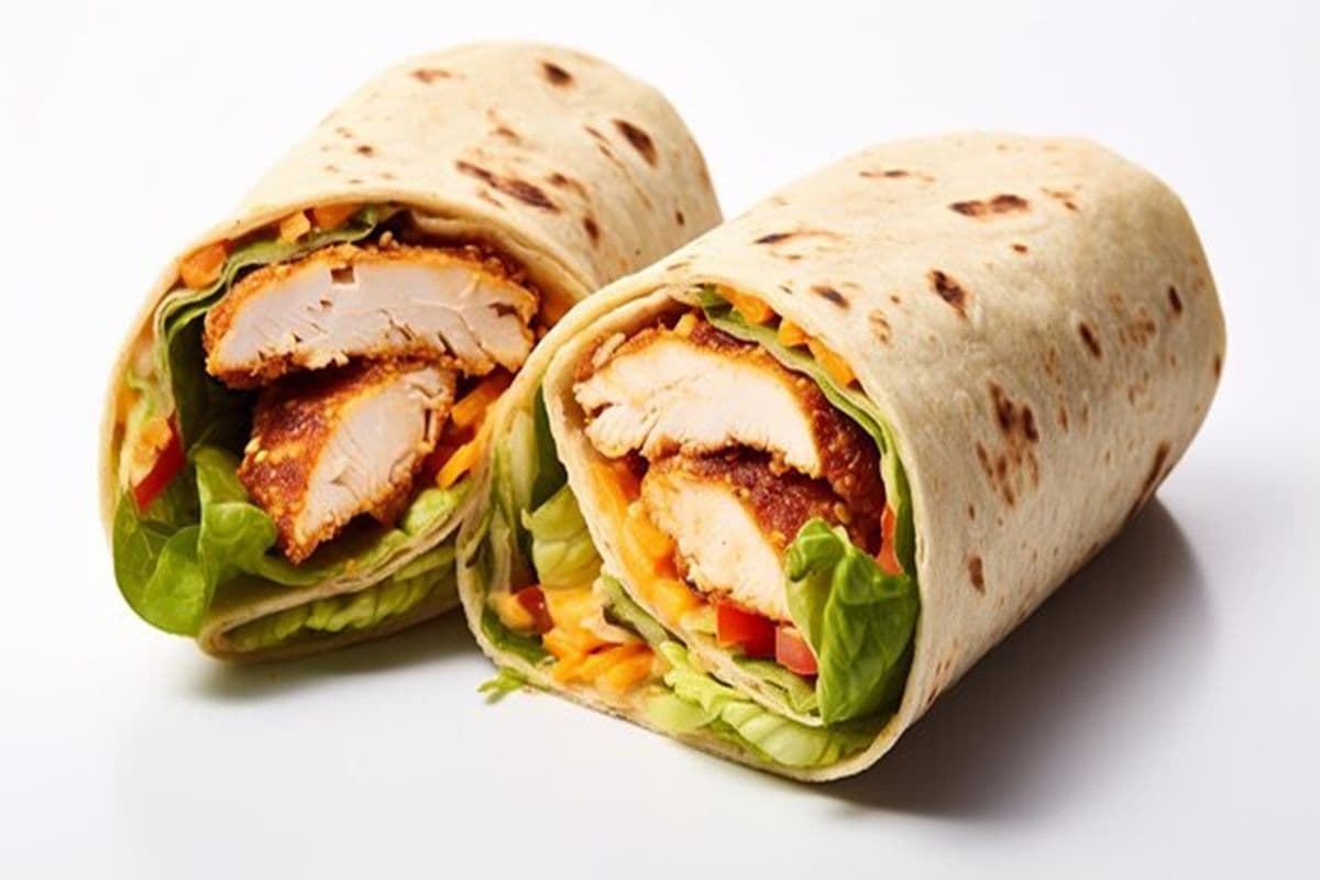 Cajun Chicken Wrap