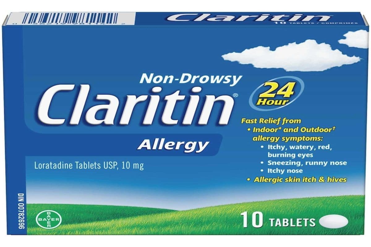 Claritin Allergy Medicine, 24-Hour Non-Drowsy Relief 10 mg, 10 Tablets