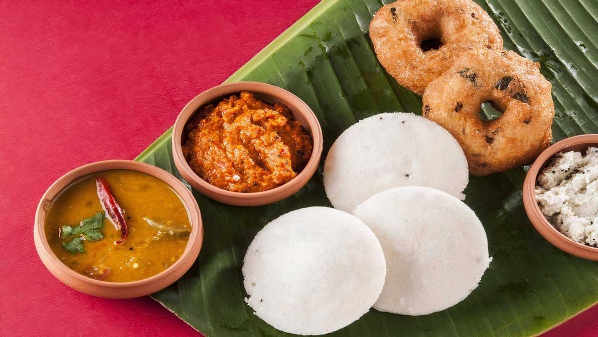 Sambhar Idly/Vada (combo)