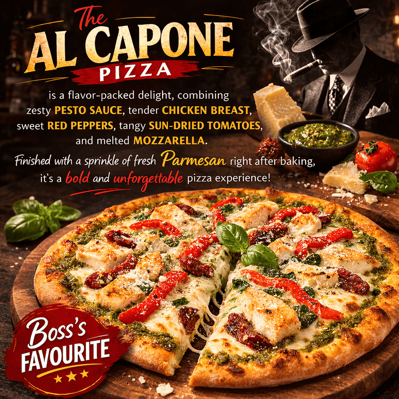 🎯 Most Wanted 💼 Al Capone Pizza