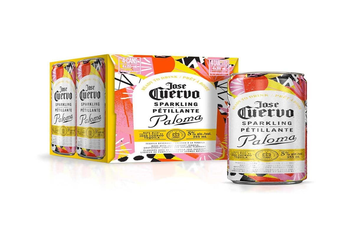 JOSE CUERVO SPARKLING PALOMA 4X355ML (4 x 355ML)