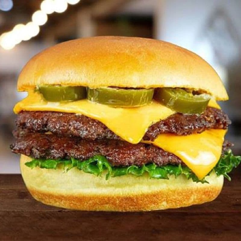 Burger écrasé aux jalapeños / Jalapeño Smashed Burger