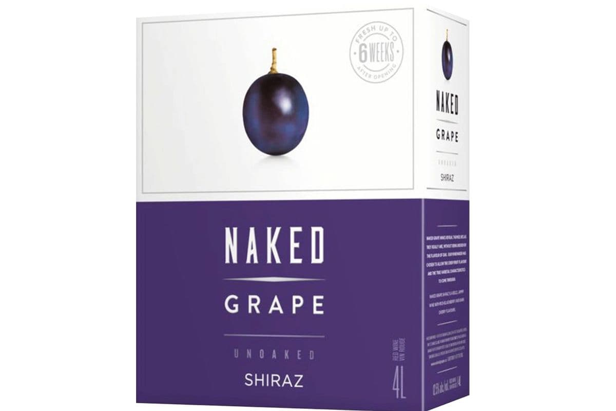 Naked Grape Shiraz (1 x 4000 ml)