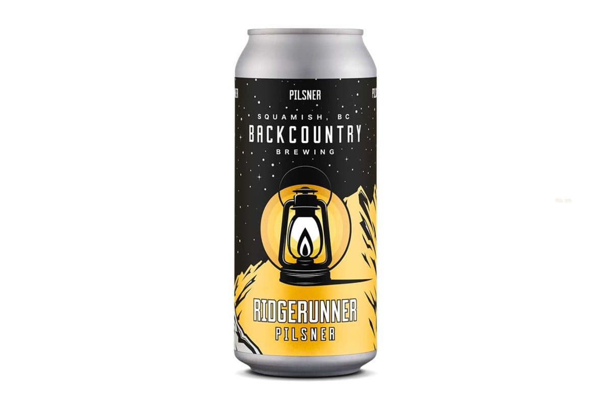Backcountry Ridgerunner Pilsner (473ML) (1 x 473ML)