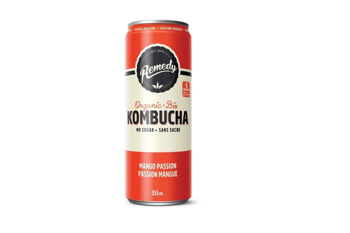 Remedy Kombucha Mango passion fruit 355 ML (355 ml)