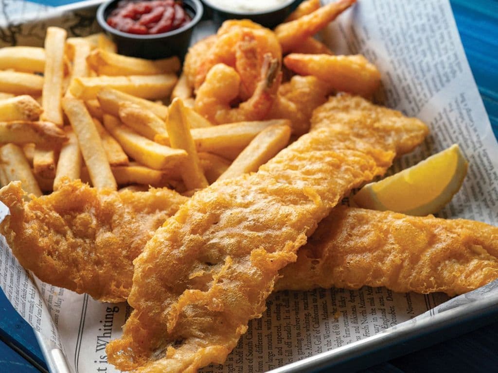 *Joey's Famous Fish & Shrimp Combo