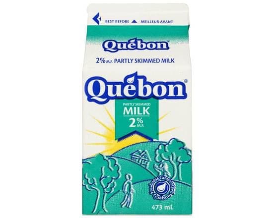 Quebon Lait 1 Litre 2% / Quebon Milk 1 Liter 2%