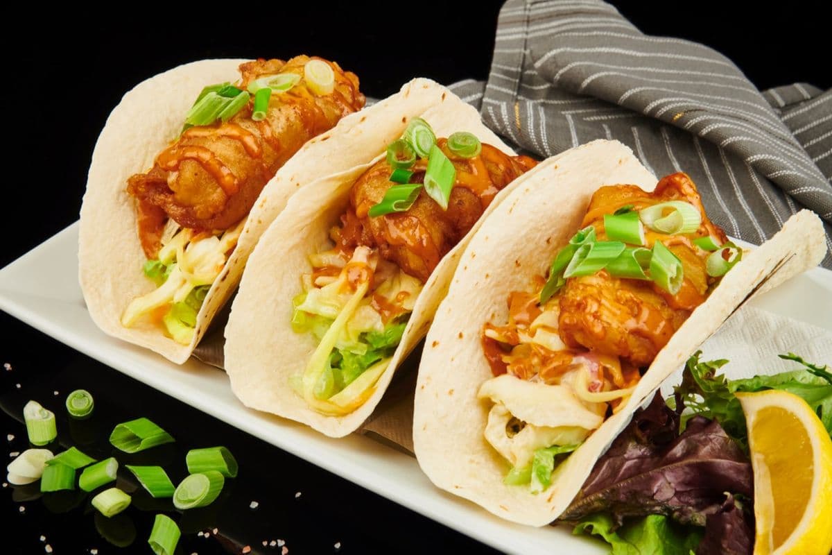 Beer Battered Haddock Taco
