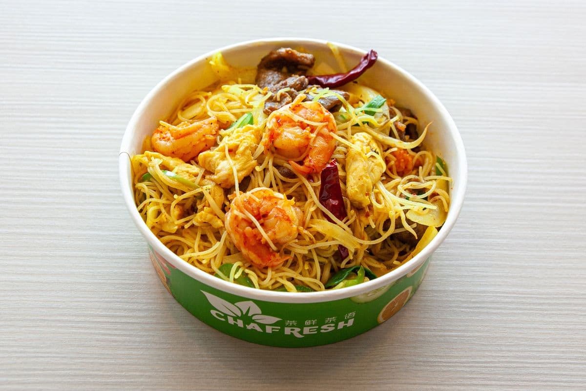Singapore Mein Feng (Spicy) 星洲炒米粉