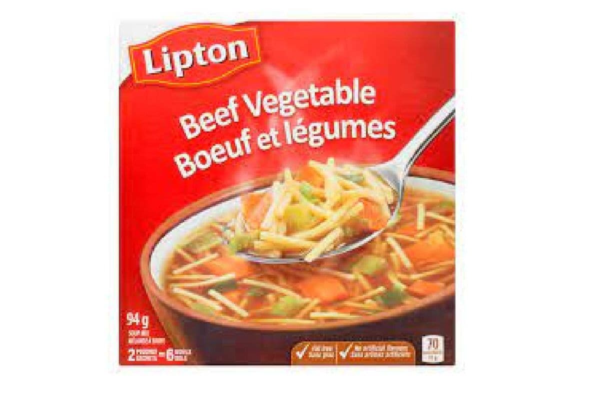 Lipton Soup Beef Vegetable Mix 94g