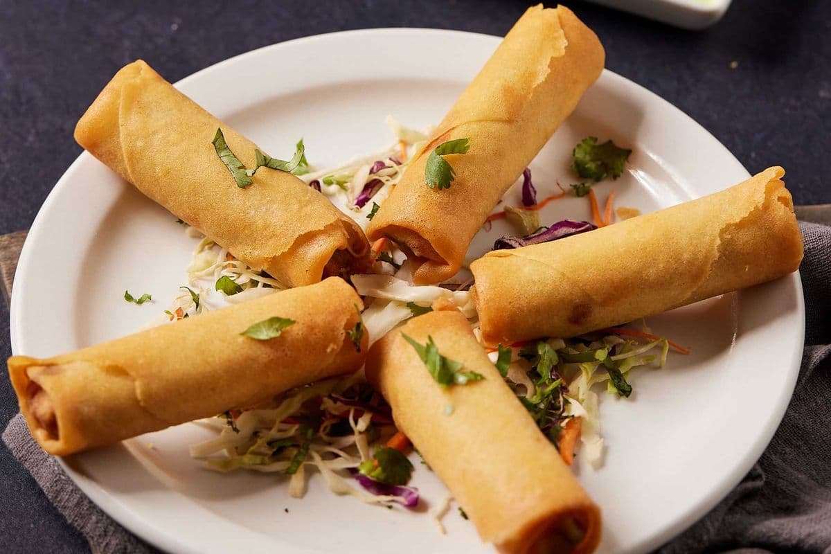 Veggie Spring Rolls 5 pcs