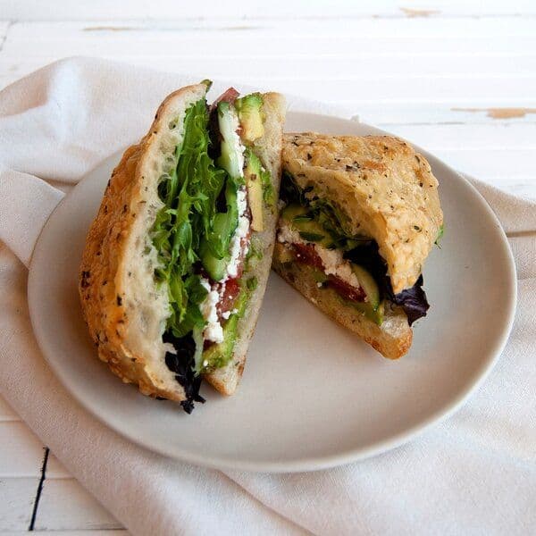 Avocado + Feta and Veggies