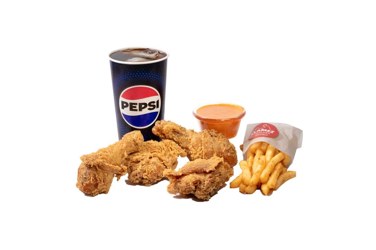 Fried Chicken (4pcs) Combo