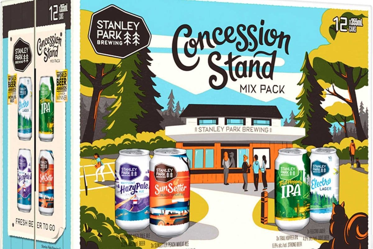 Stanley Park Brewing Concession Stand - 12x355mL Cans (12 x 355mL)