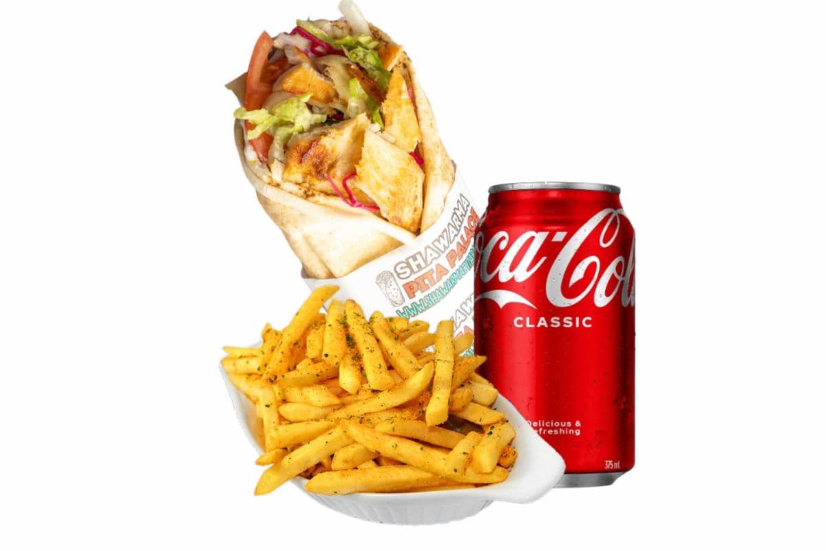 Chicken Shawarma Sandwich Combo