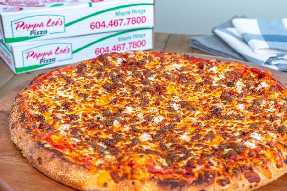 Medium Bacon Double Cheeseburger Pizza