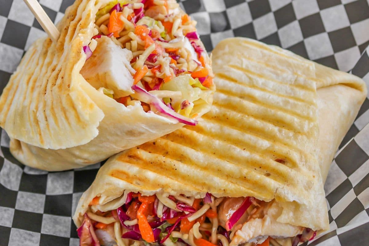 Sweet Chili Chicken Wrap Combo