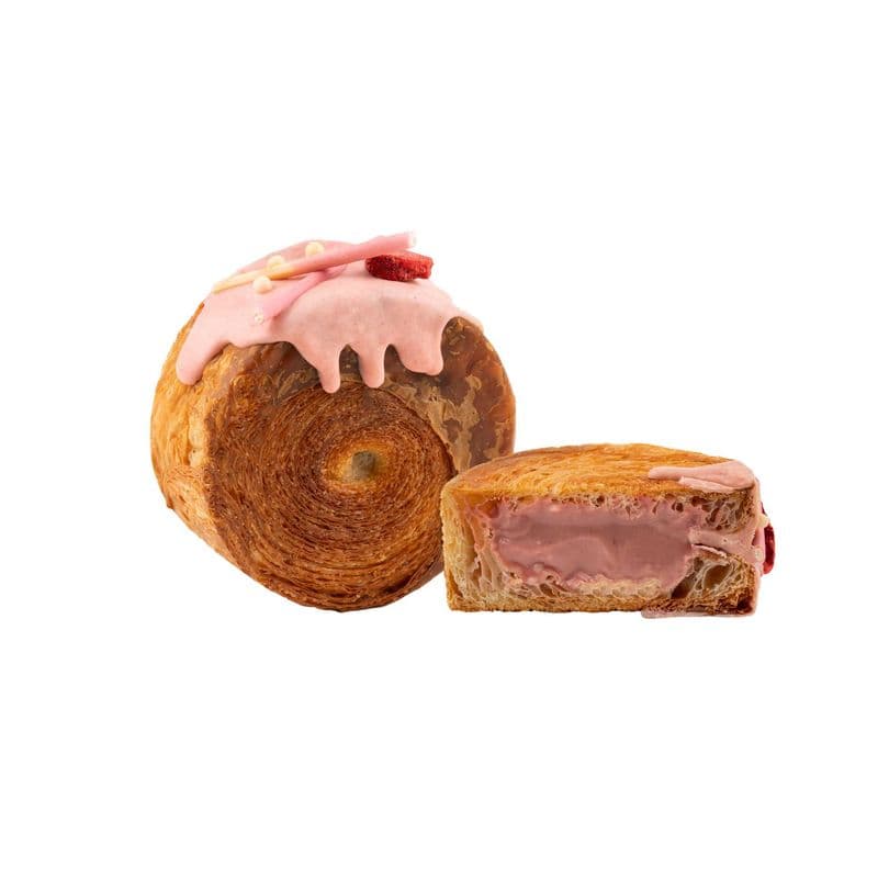 Strawberry Swirl Croissant