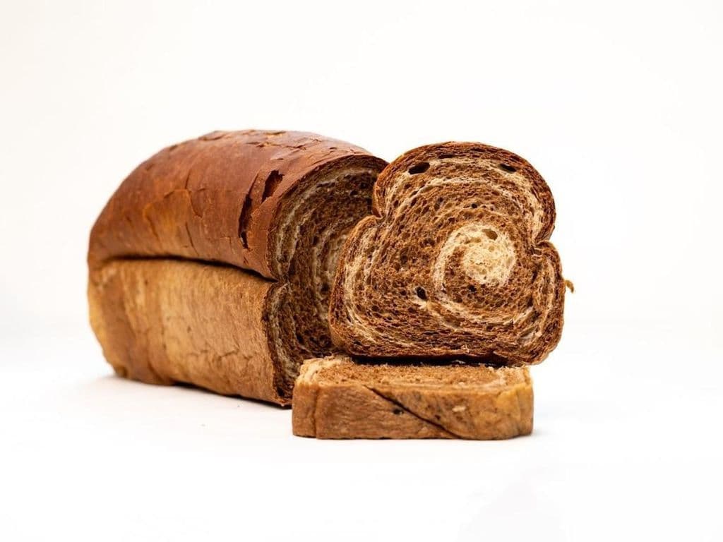 Sliced Marble Rye Bread