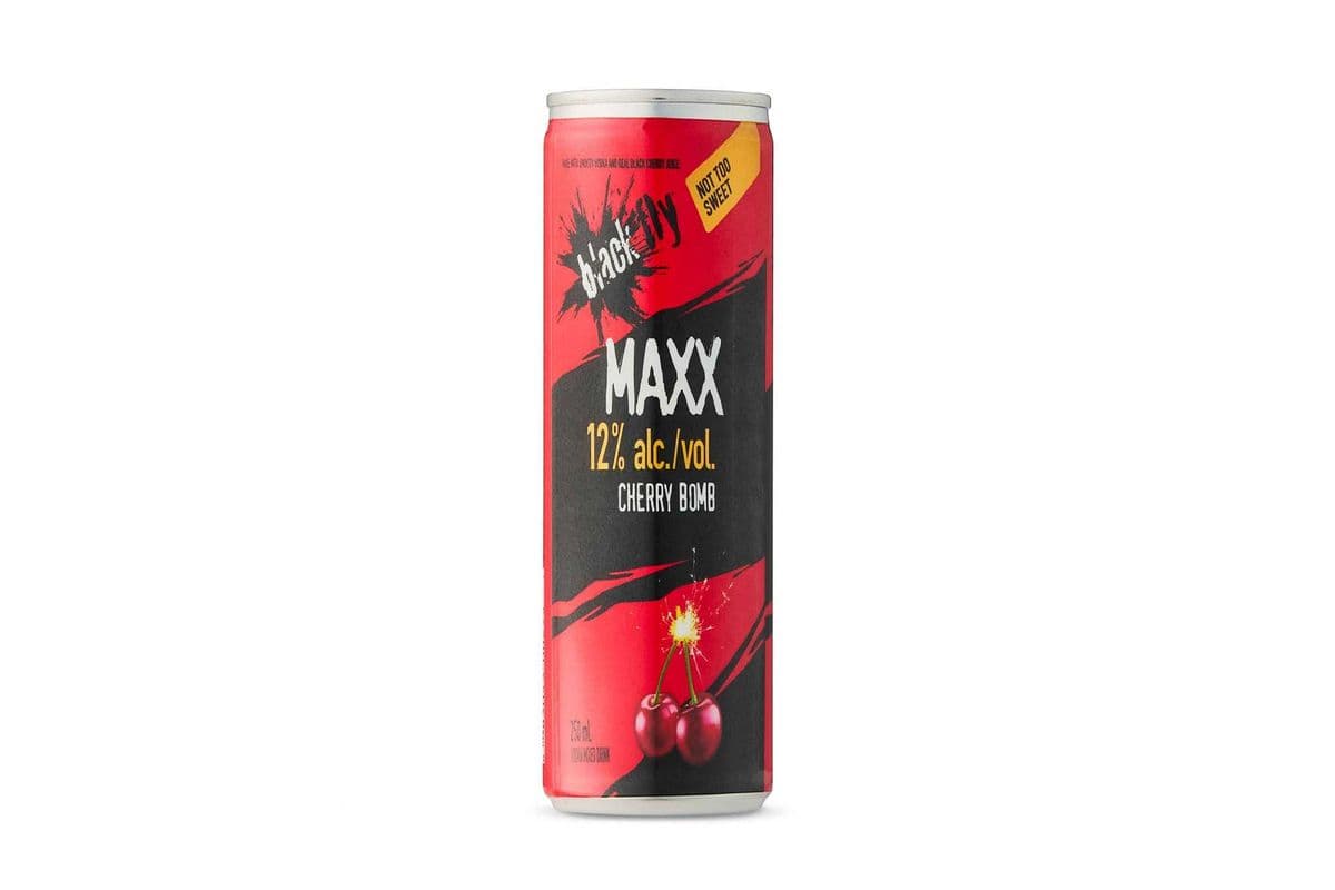 121526. BLACK FLY VODKA MAXX CHERRY BOMB (1 x 250ML)