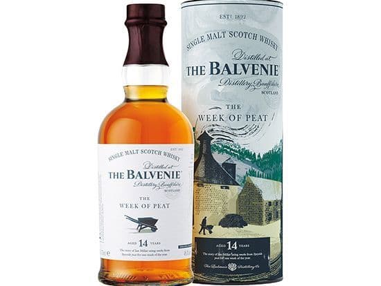 Balvenie The Week Of Peat 14 Year Old, 750mL single malt (48.3% ABV)