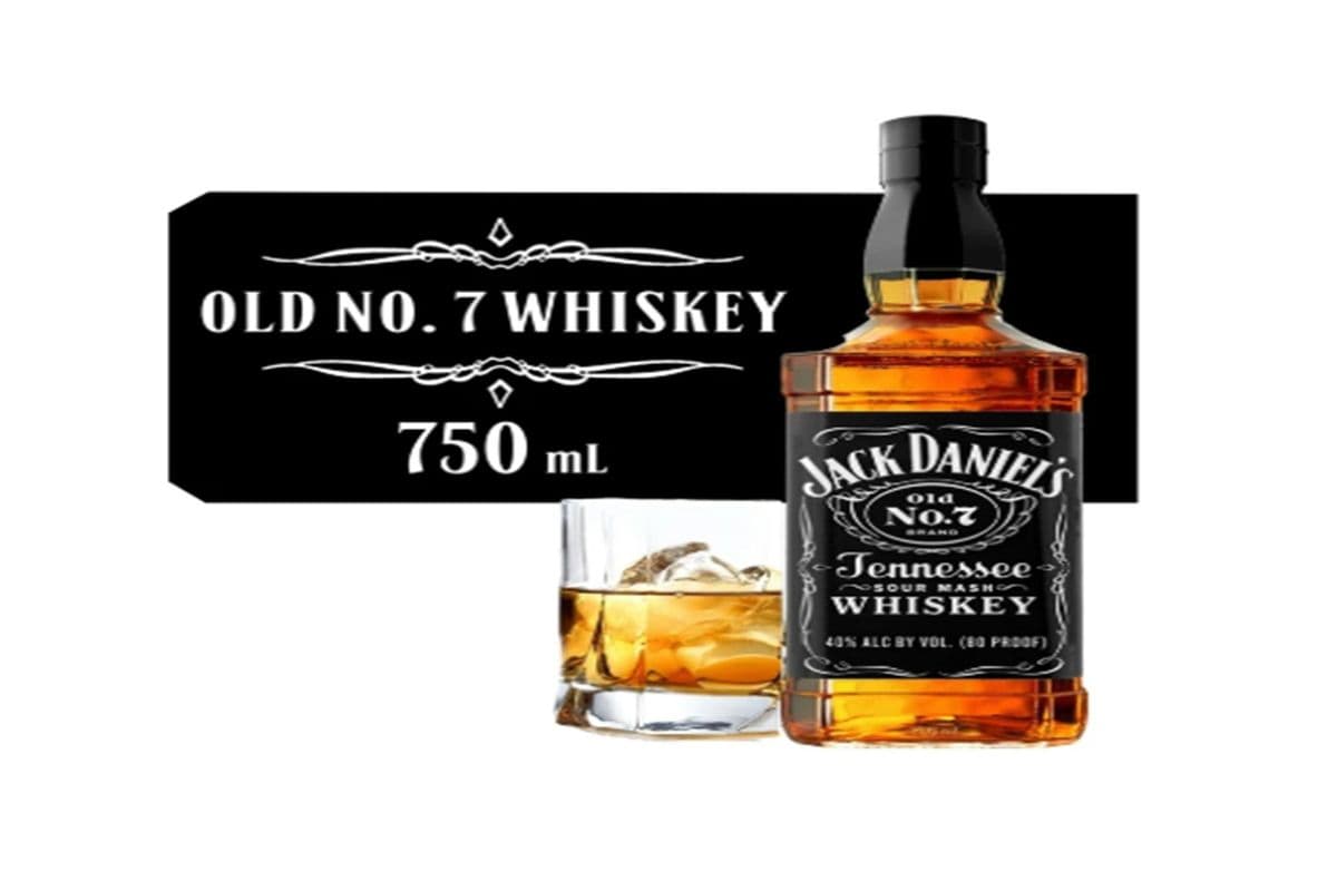 JACK DANIEL'S OLD NO.7 TENESSEE WHISKY (750ML) 40.0% ABV (1 x 750 mL)