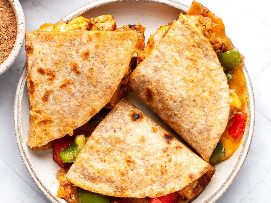 Jerk Chicken Quesadilla