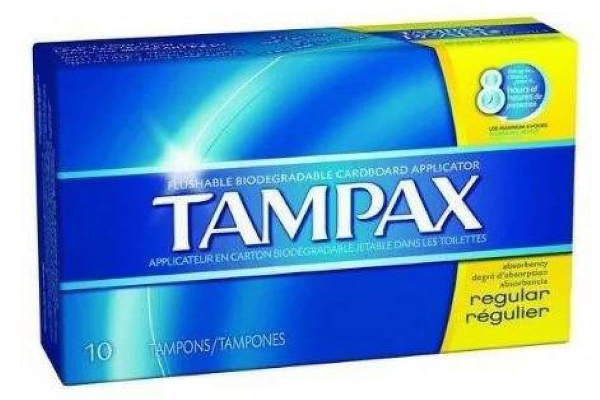 Tampax - Tampons Réguliers / Regular Tampones (10)