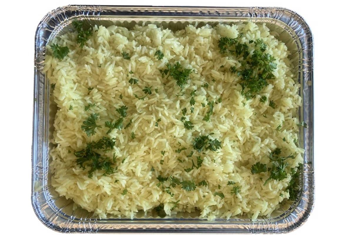 Yellow Jasmine rice tray